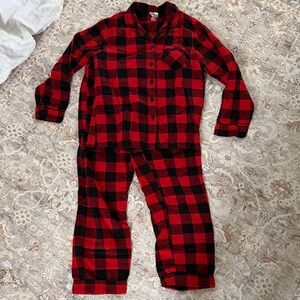 Wondershop Red and Black Plaid Sleepwear